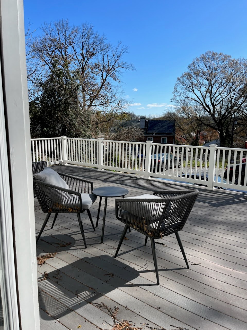 Private patio